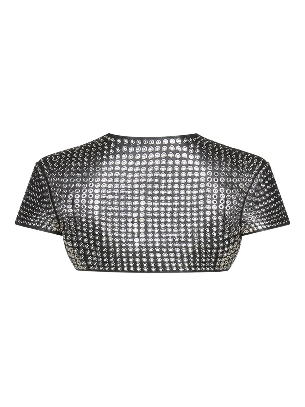 Ludovic de Saint Sernin eyelet bolero - Zwart