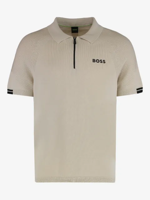 BOSS ジップ ポロシャツ