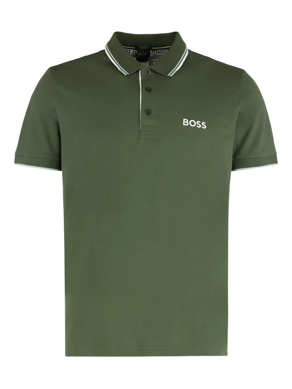 BOSS short-sleeve polo shirt - Verde