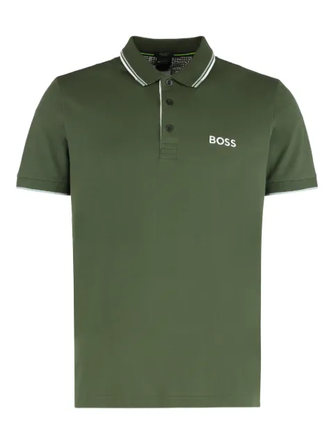 BOSS playera tipo polo manga corta