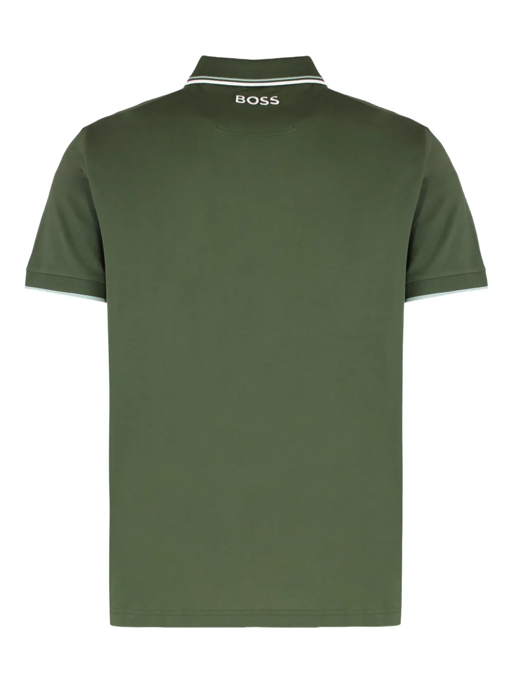BOSS short-sleeve polo shirt - Groen