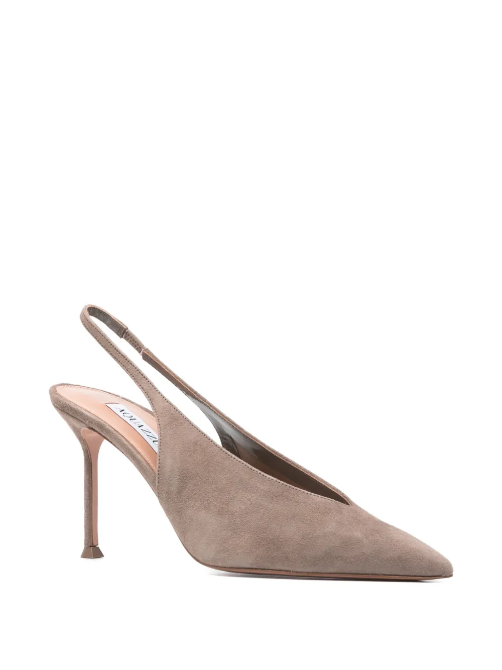 Aquazzura Voltaire slingback pumps Beige