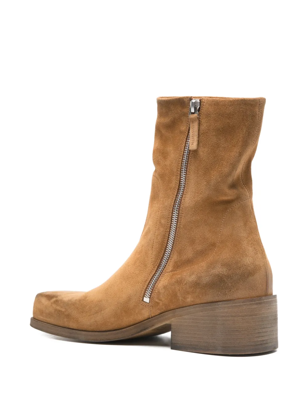 Marsèll Laarzen met vierkante neus Bruin