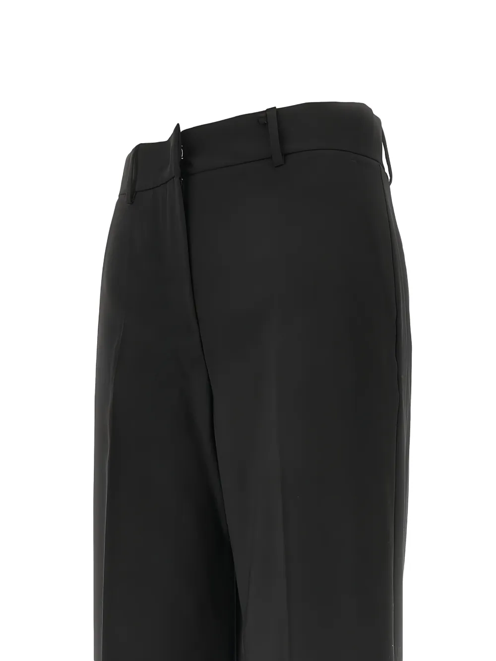 Weekend Max Mara high waisted wool trousers - Zwart
