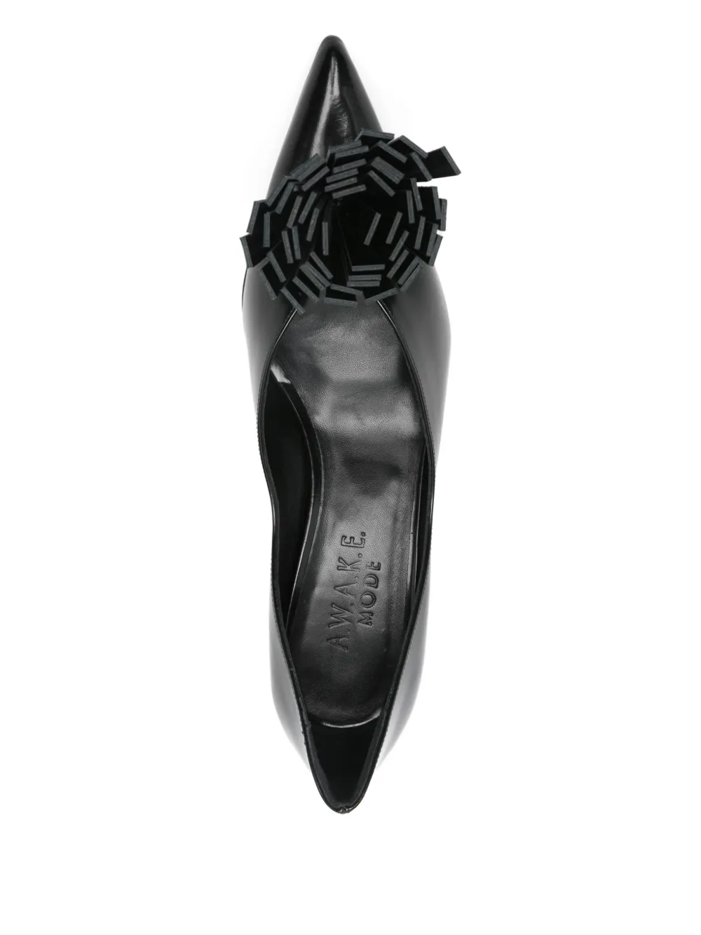 A.W.A.K.E. Mode leather pumps Zwart