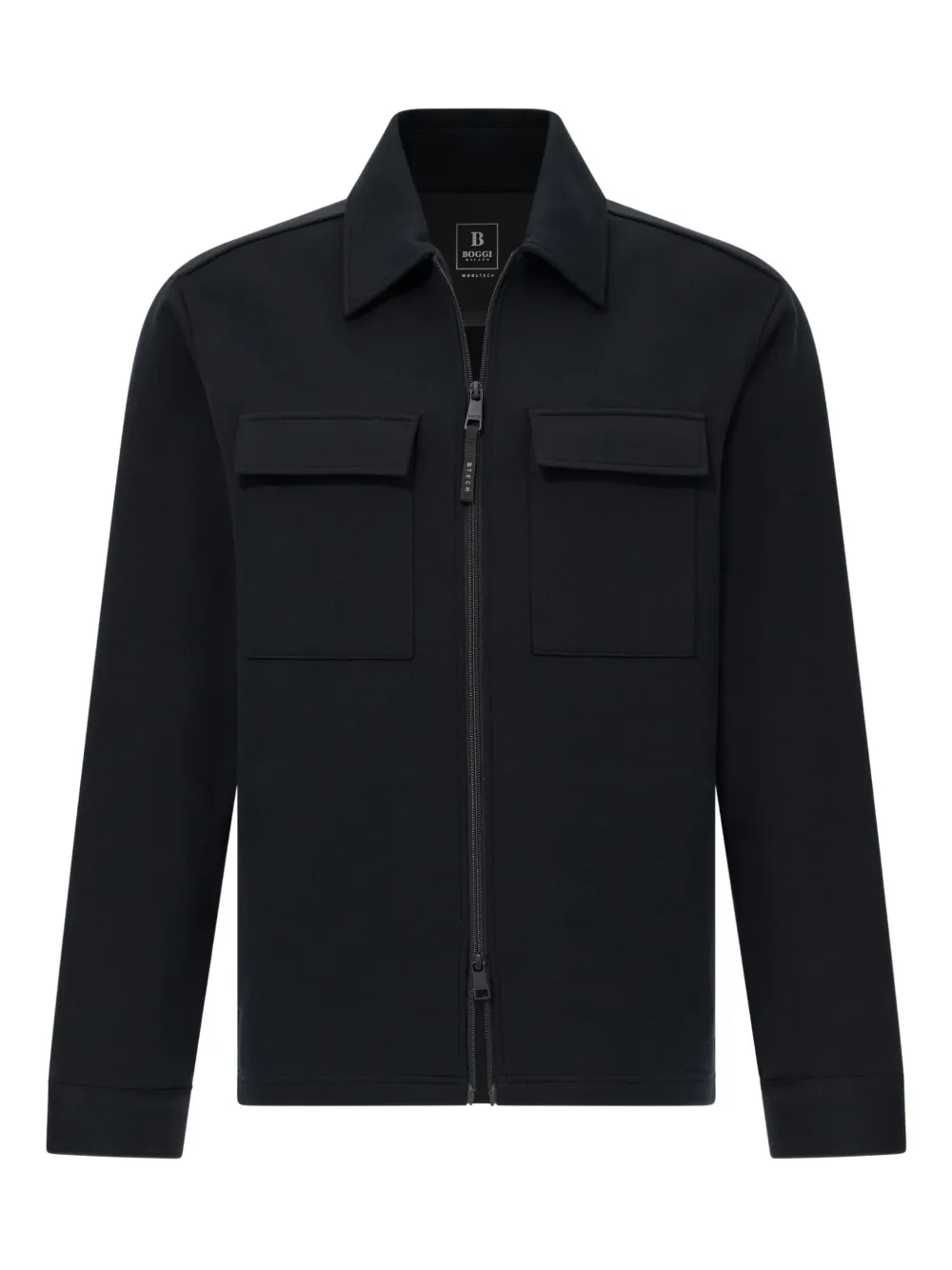 Boggi Milano Nexus shirt-collar jacket - Nero