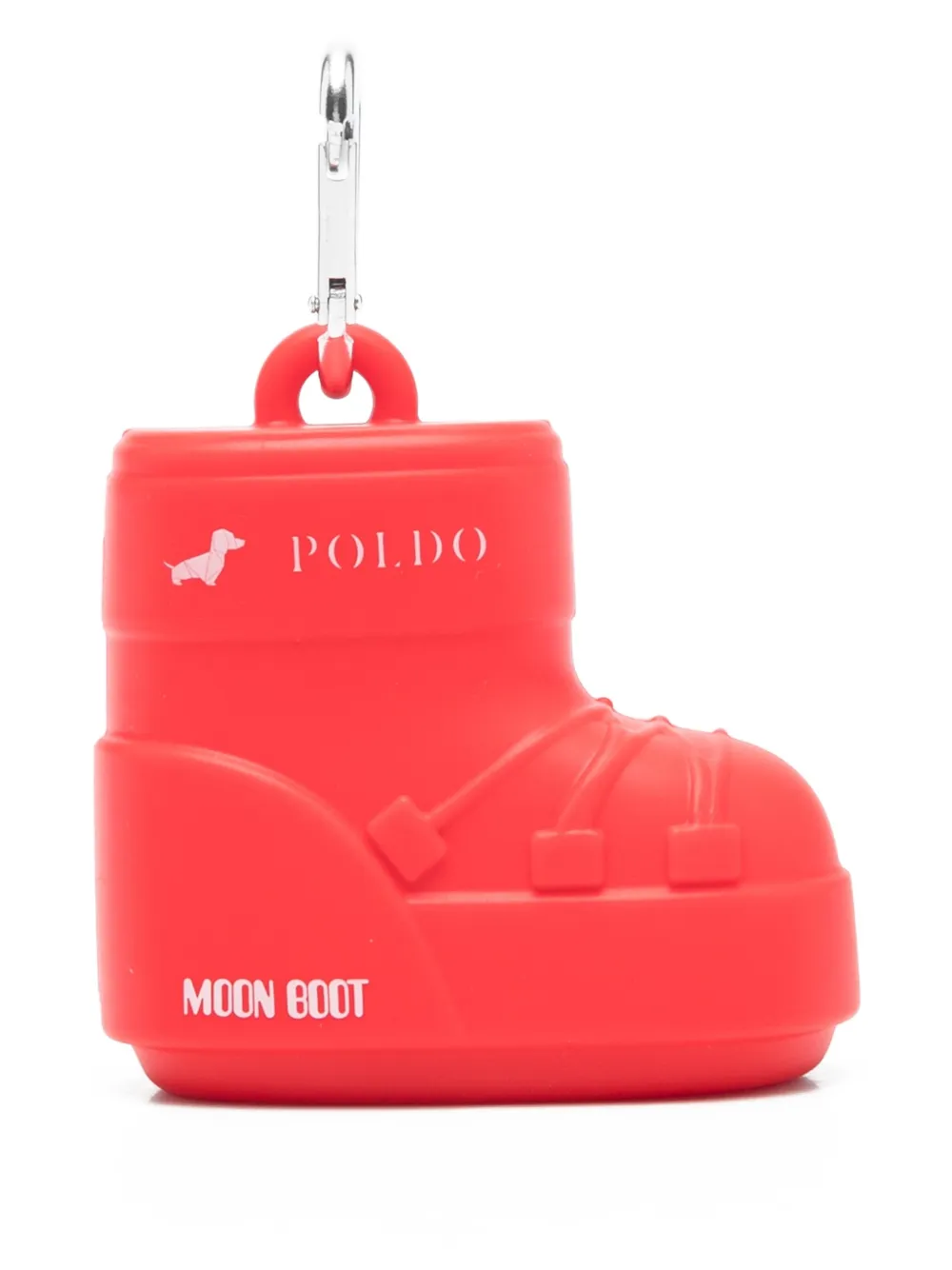 Moon Boot boot design pet accessory | Red | Image 1