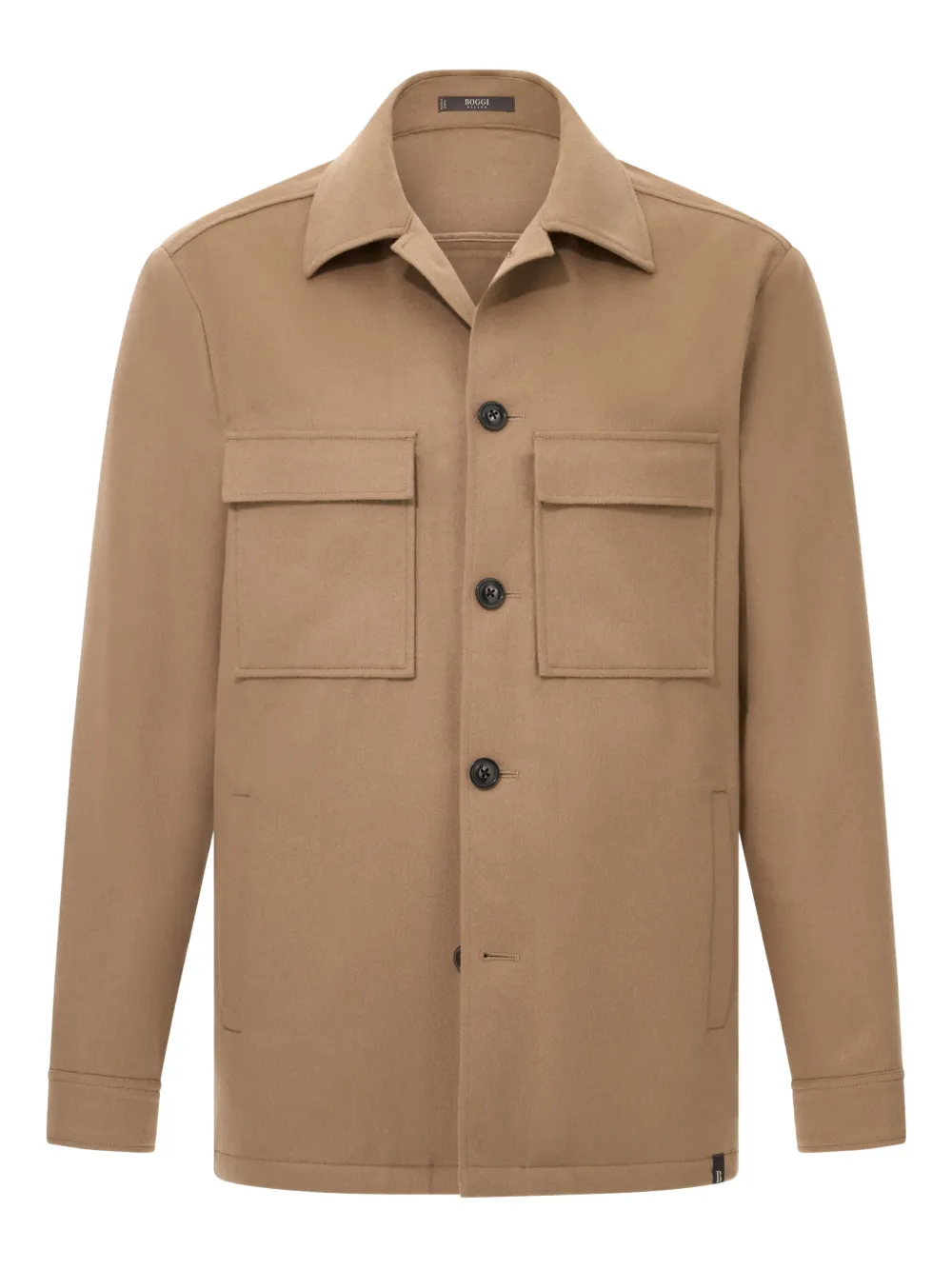 Boggi Milano button-fastening shirt jacket - Marrone
