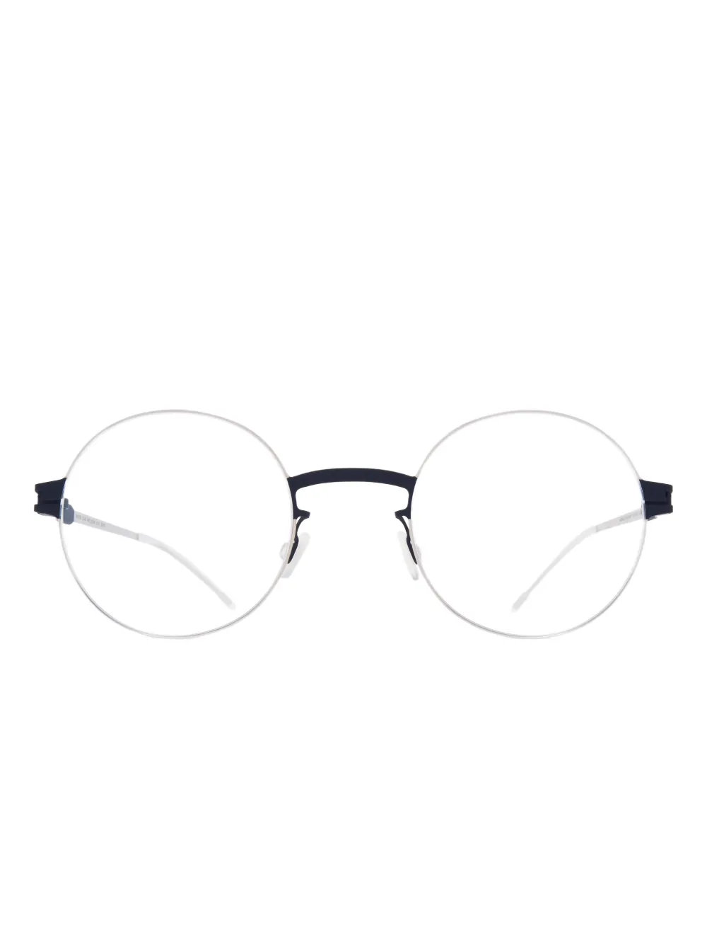 Mykita Lova round-frame glasses | Silver | Image 1
