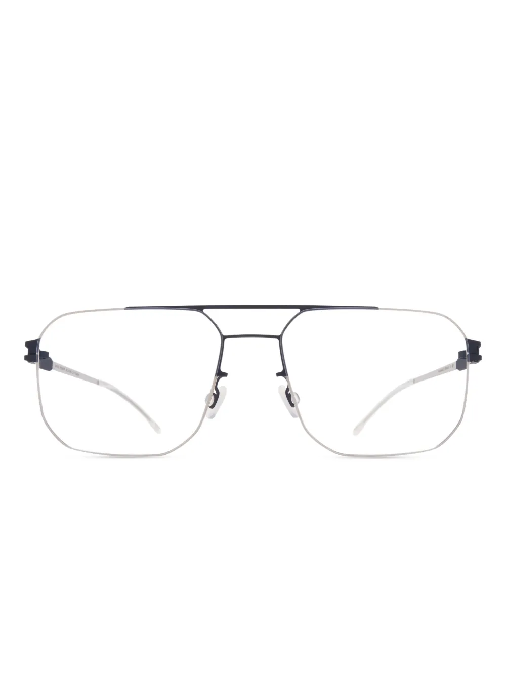 Mykita Rembert geometric frame glasses - Argento