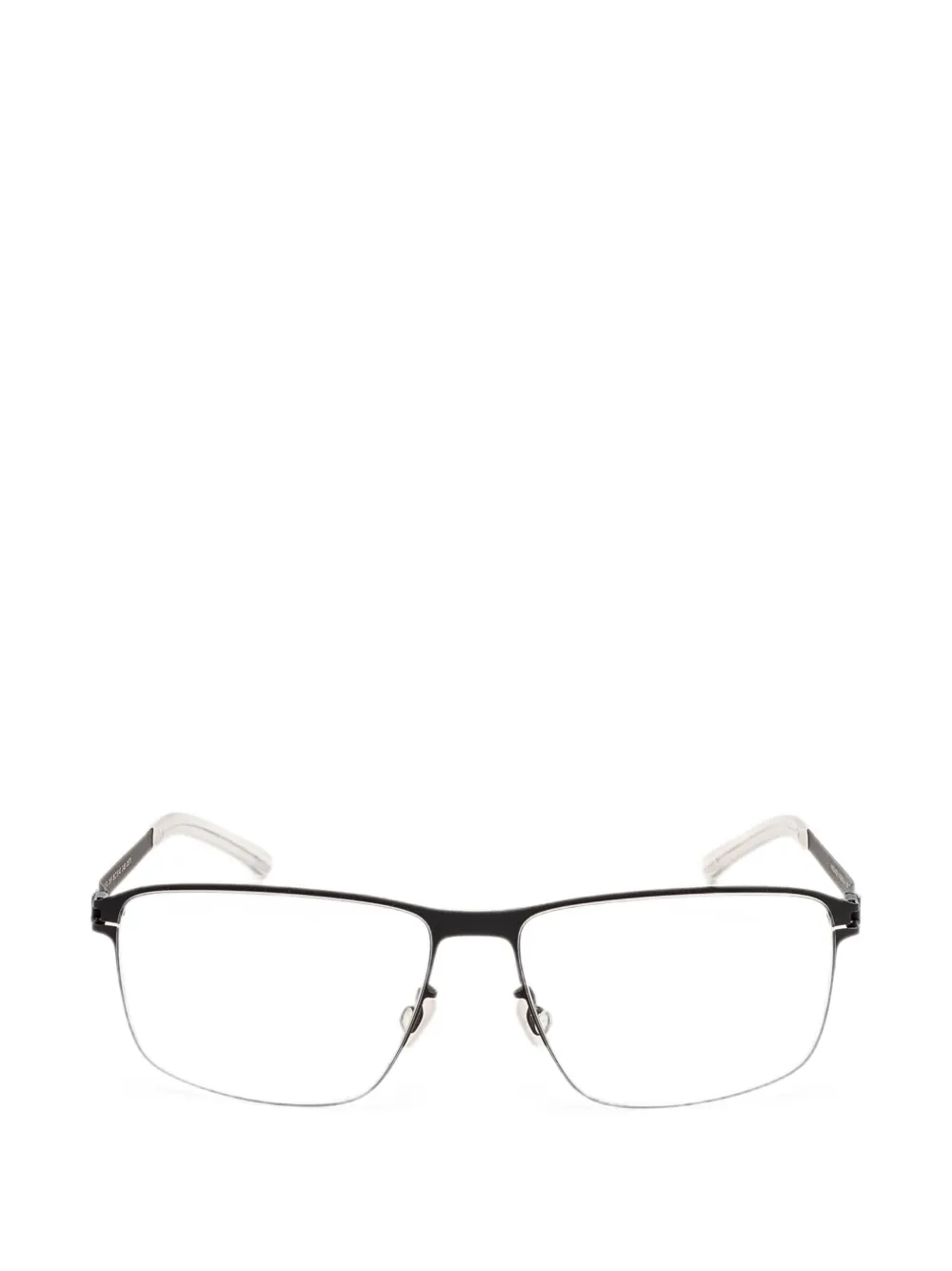 Mykita Chip rectangular-frame glasses | Black | Image 1