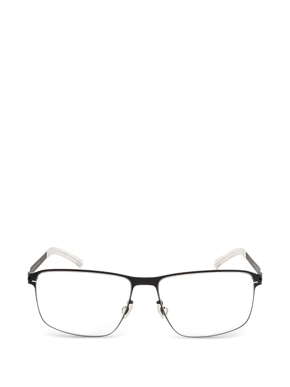 Mykita Chip rectangular-frame glasses | Black | Image 1