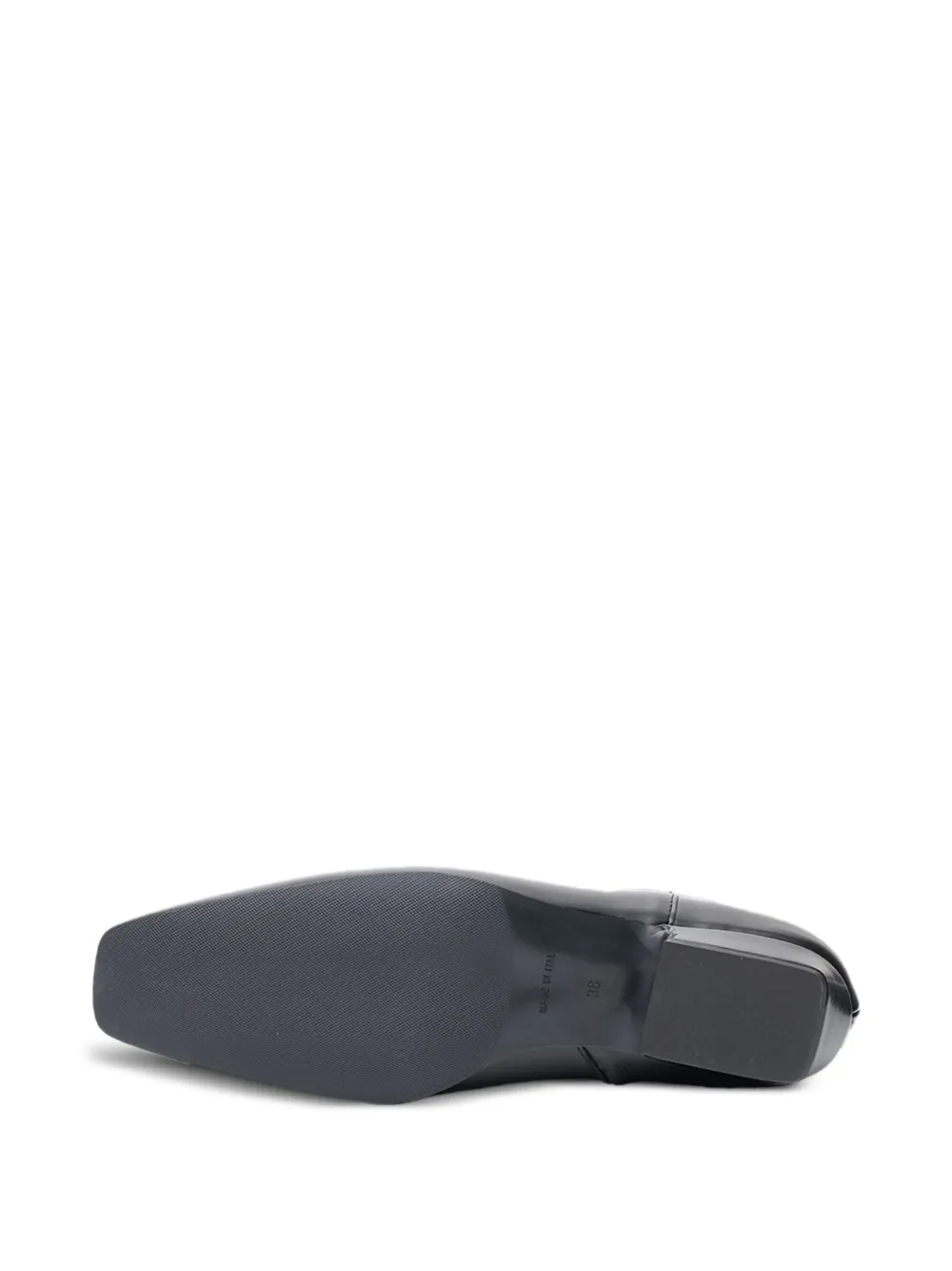  Poche Paris Botas Con Puntera Cuadrada - Negro 