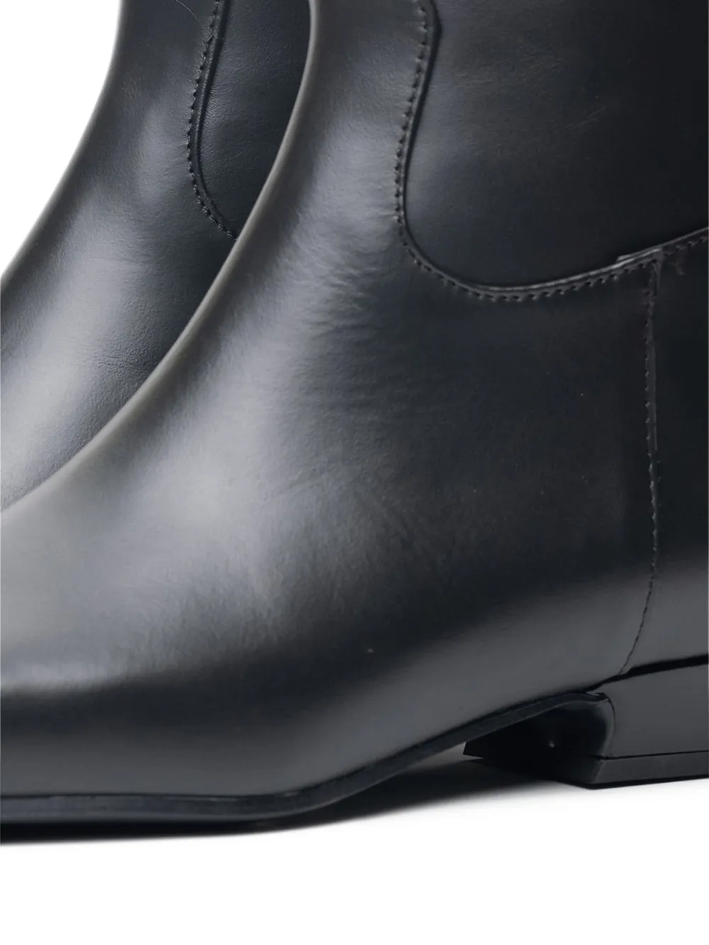  Poche Paris Botas Con Puntera Cuadrada - Negro 