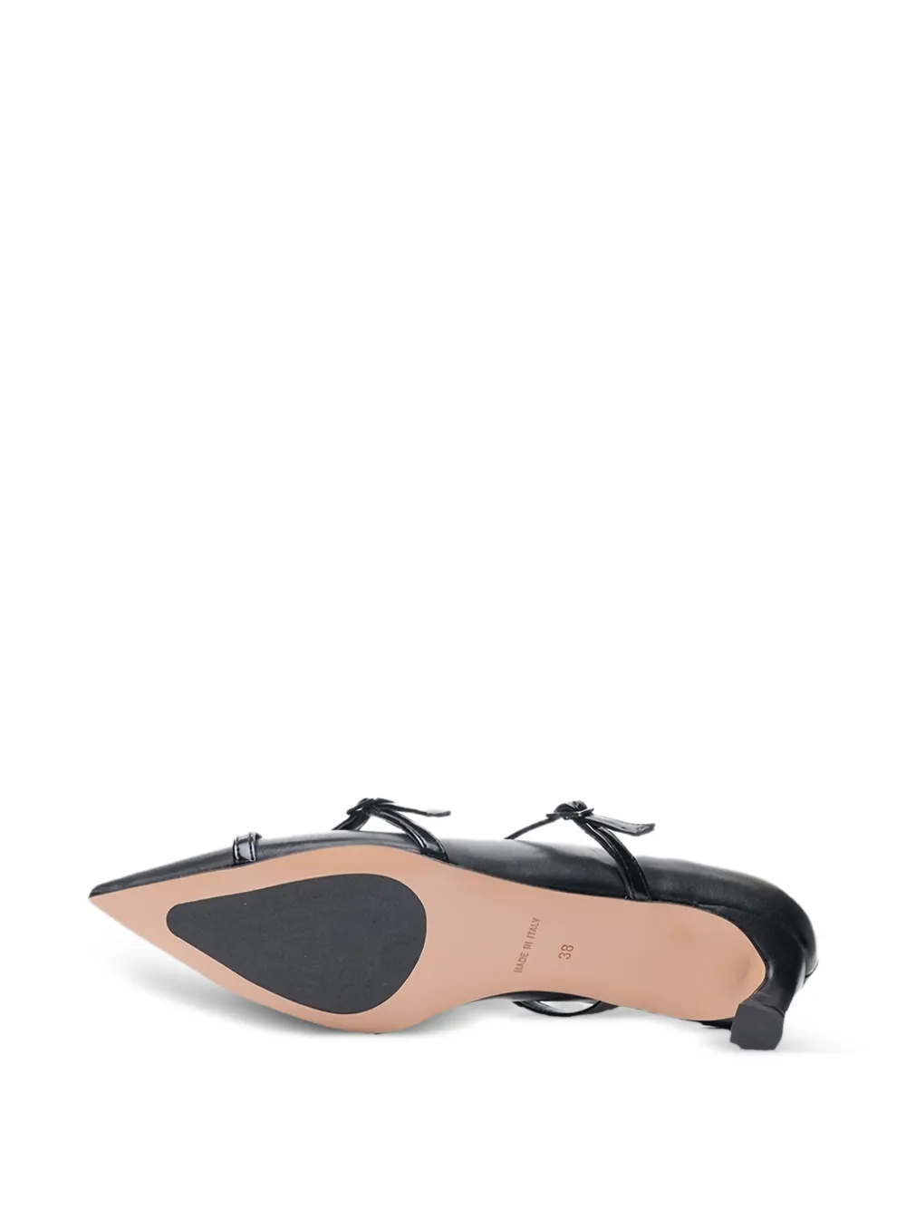  Poche Paris Buckle-strap Pumps - Black 