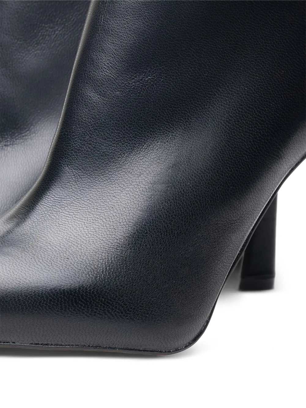 Poche Paris Pointed-toe Ankle Boots In Black