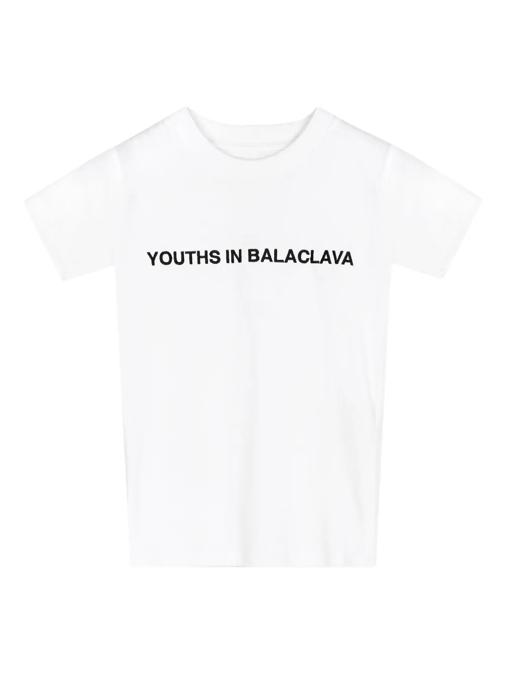 Youths In Balaclava T-shirt Spine - Bianco