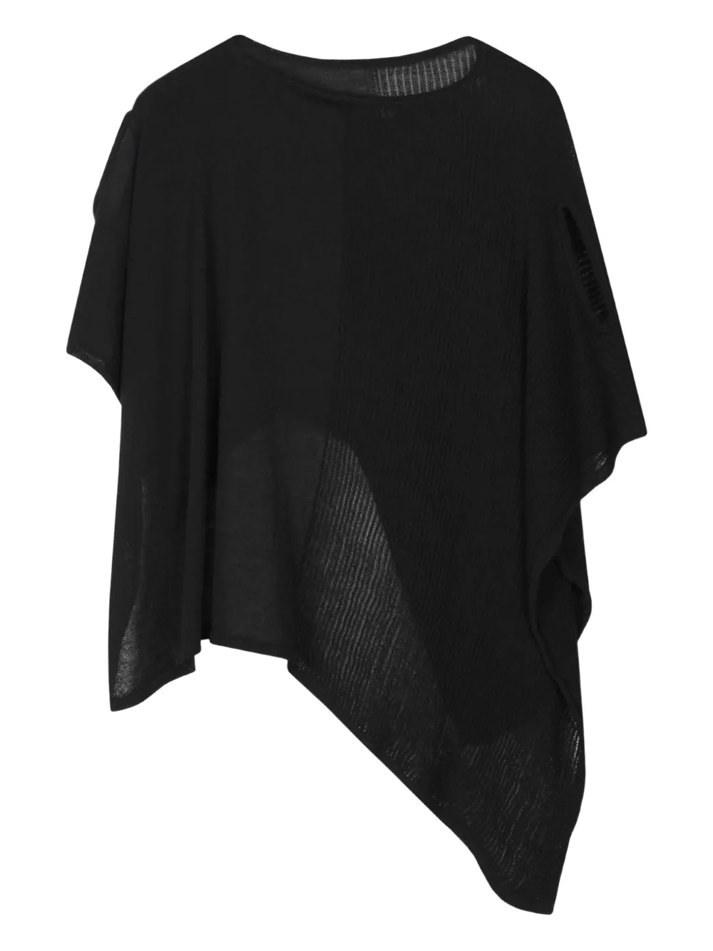  Malloni Knitted Cape - Black 