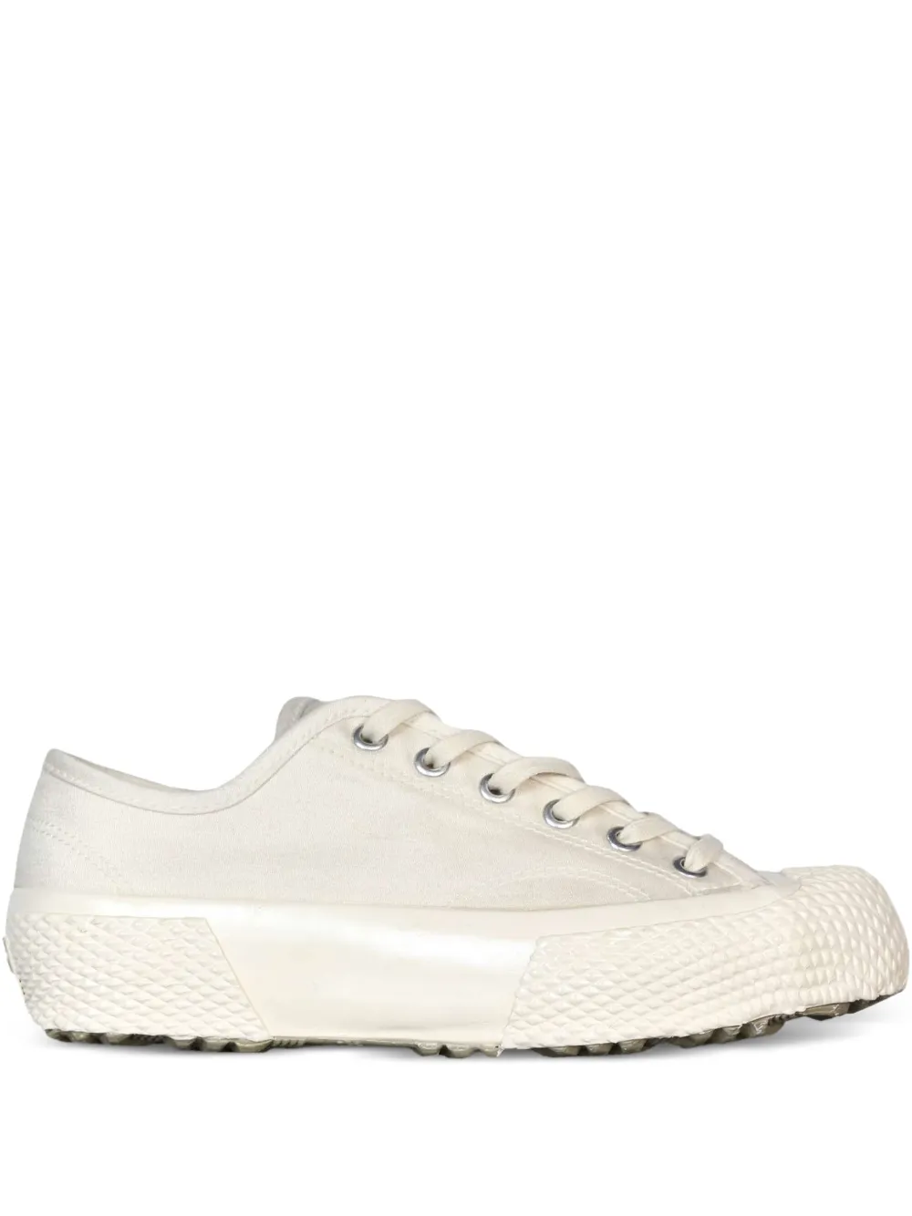 Superga Military Cordlane sneakers met plateauzool Wit