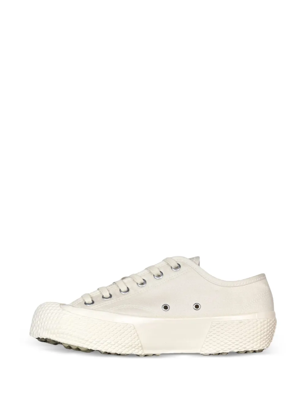 Superga Military Cordlane sneakers met plateauzool Wit