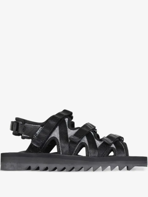 Suicoke sandalias planas con cierre autoadherente