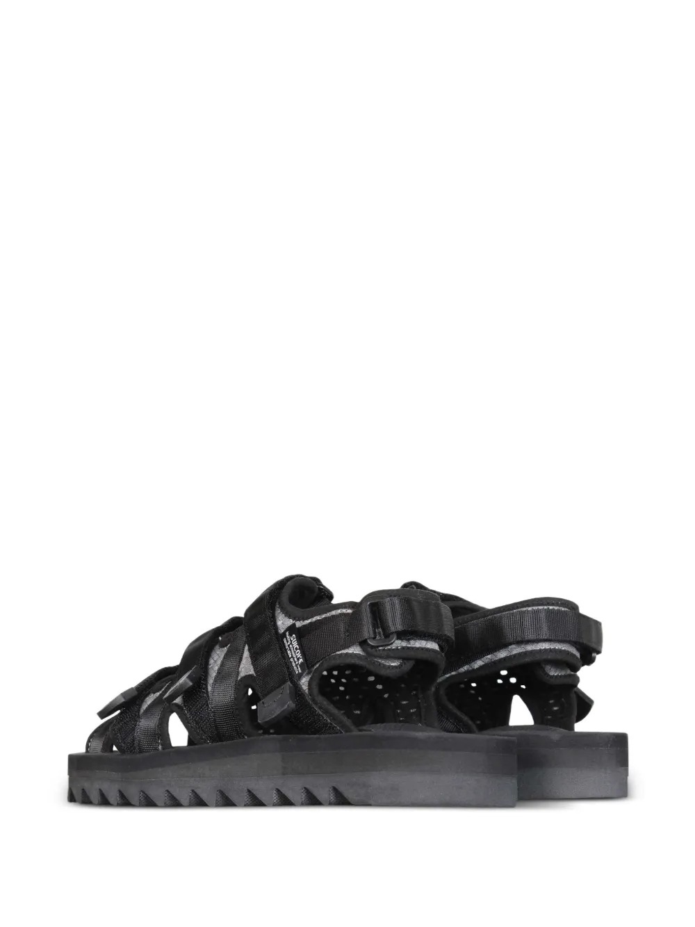 Suicoke Sandalen met klittenband Zwart