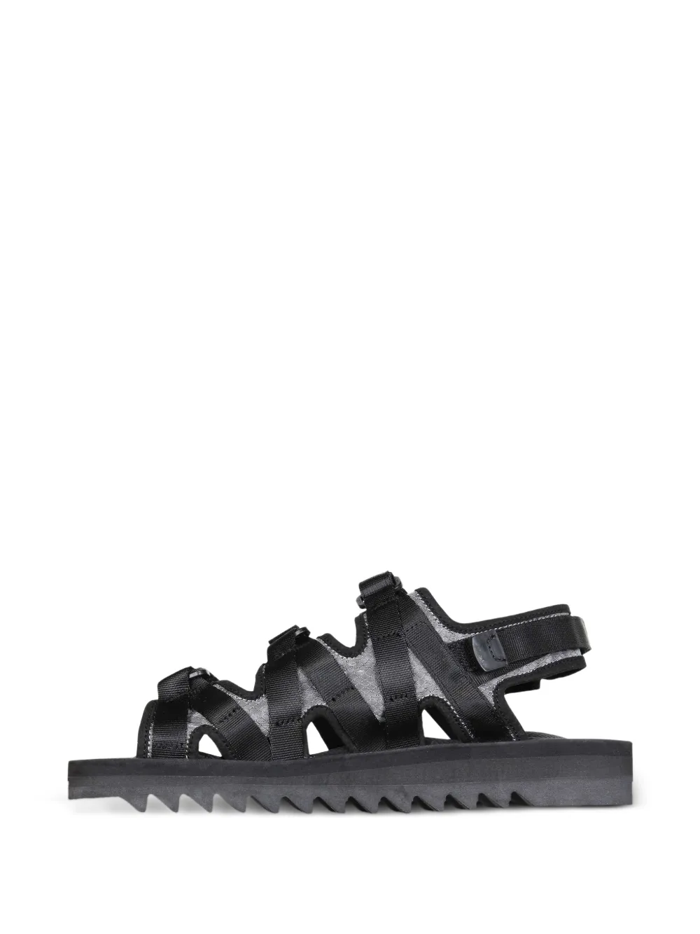 Suicoke Sandalen met klittenband Zwart