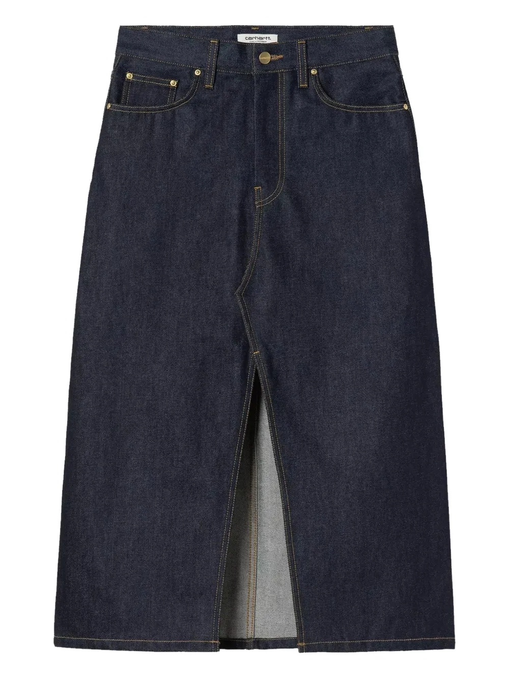 Carhartt WIP Brandon front-slit skirt | Blue | Image 1
