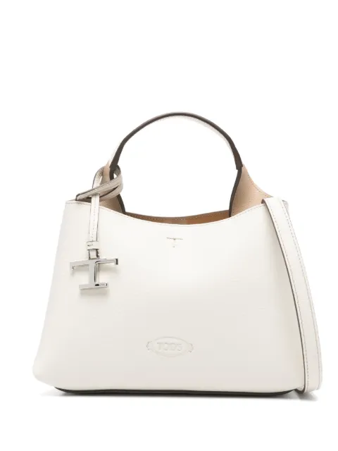 Tod's micro logo-charm tote bag