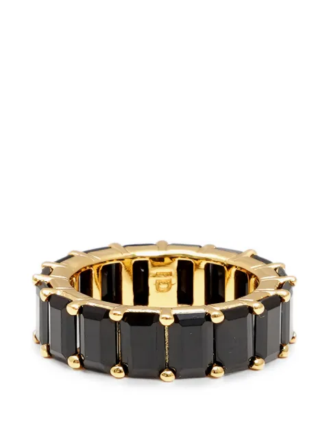 Izabel Display emerald-cut chunky rings
