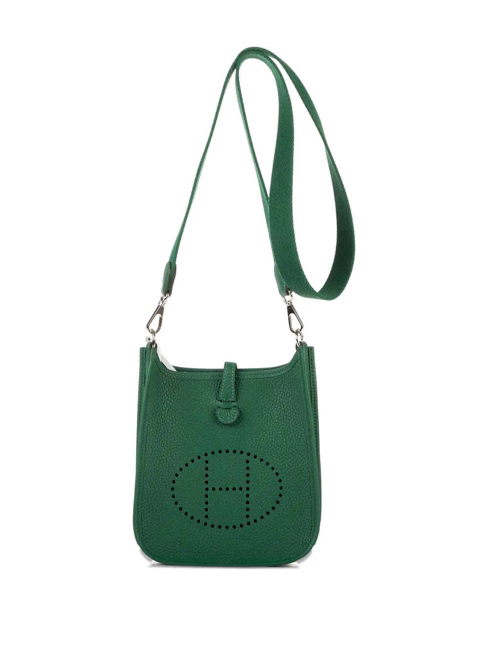 Hermès Pre-Owned leather cross-body bag - Verde