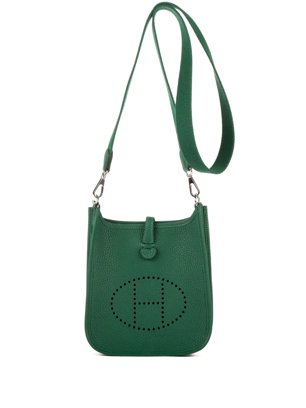 Hermès Pre-Owned leather cross-body bag - Verde