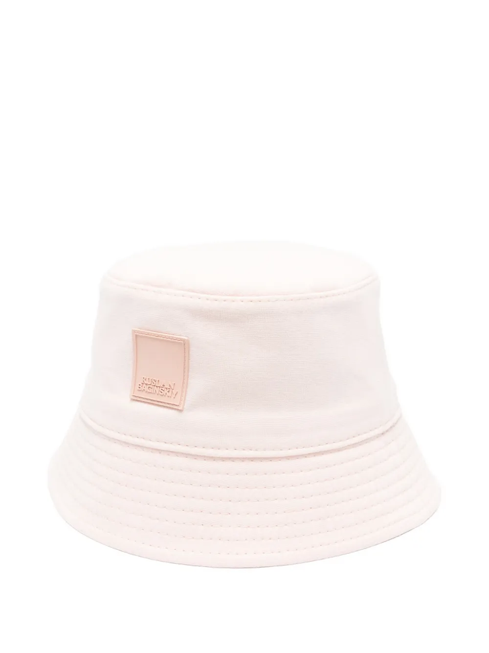 Ruslan Baginskiy logo-patch bucket hat | Pink | Image 1