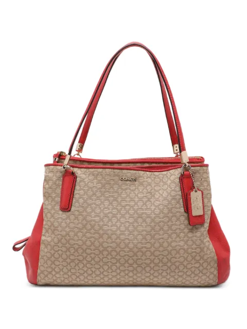 Coach Vintage patterned tote bag 