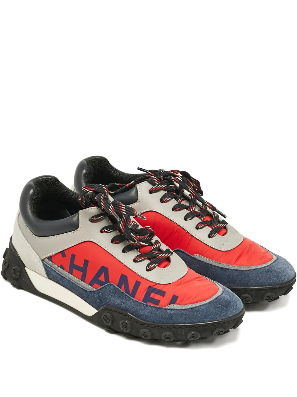 CHANEL Pre-Owned low-top sneakers - Rosso