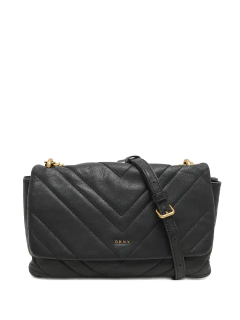 DKNY Vintage sac à bandoulière Allen en cuir matelassé