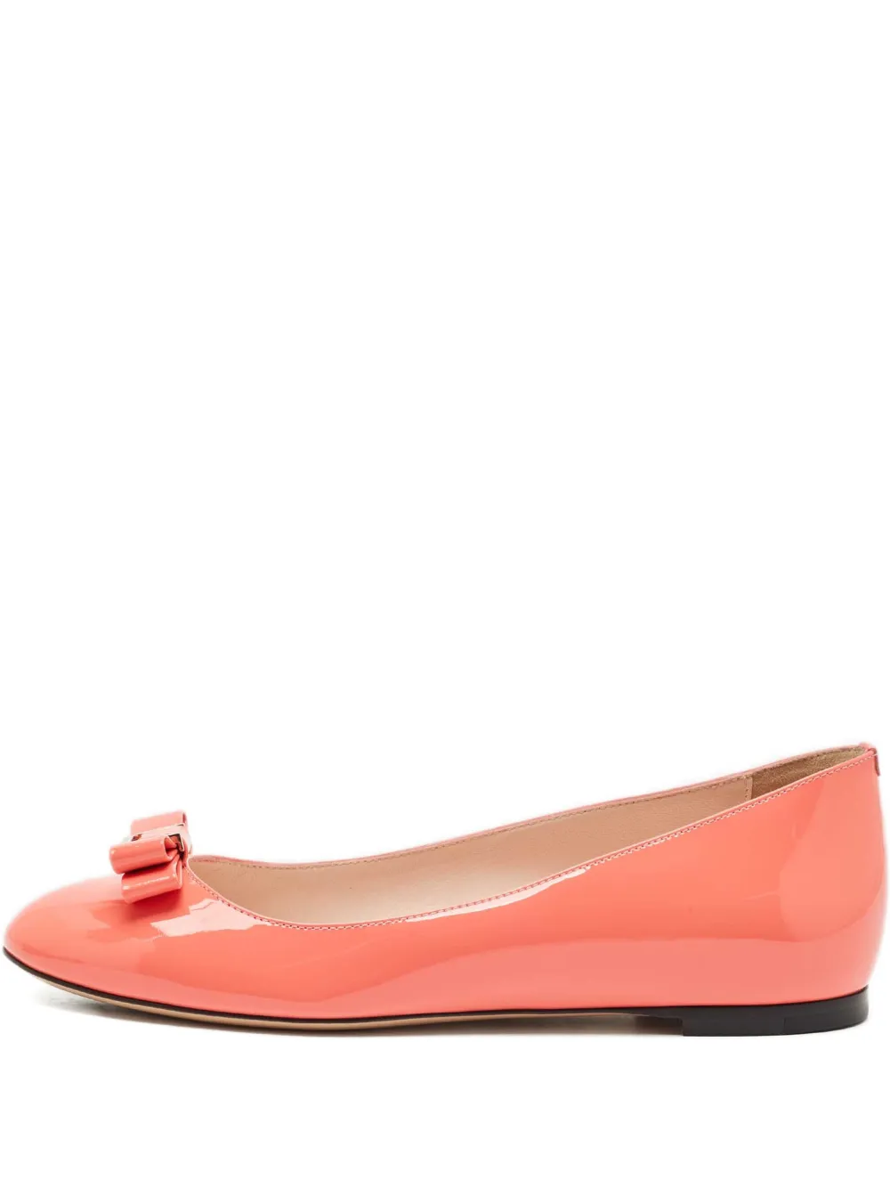 Bally Benalla bow-detail ballet flats - Orange