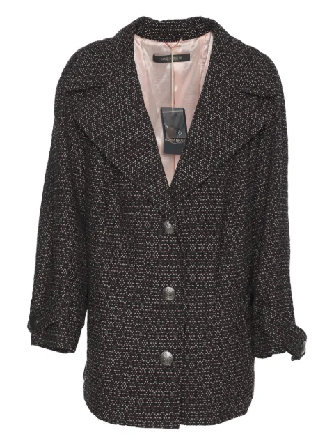 Marina Rinaldi manteau droit à simple boutonnage