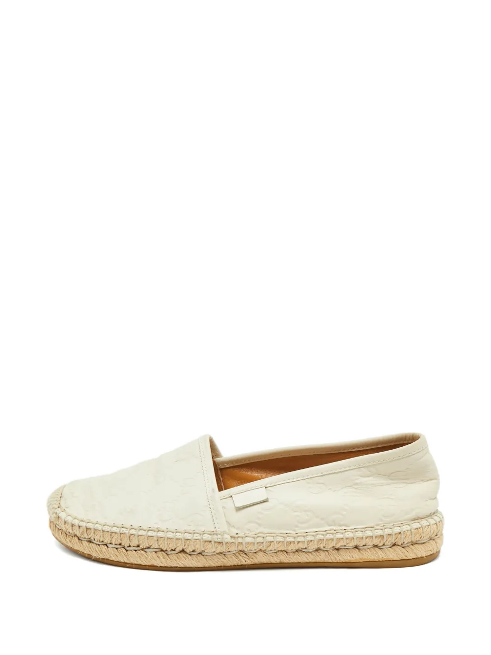 Gucci Pre-Owned GG-pattern flat espadrilles - Toni neutri