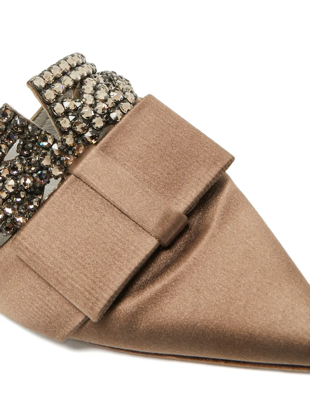 Gina 38 Chachki crystal embellished mules (5.5 cm) - Bruin