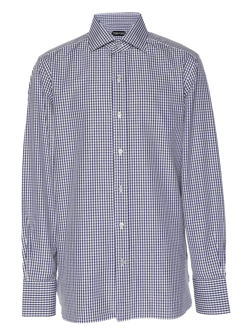 TOM FORD Camicia a quadri | blu | Image 1