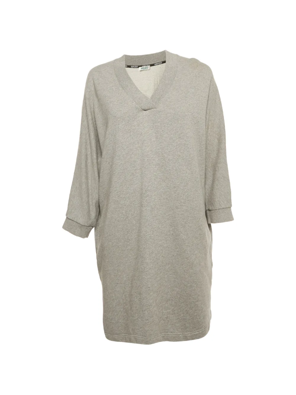 Kenzo Pre-Owned Abito con scollo a V - Grigio