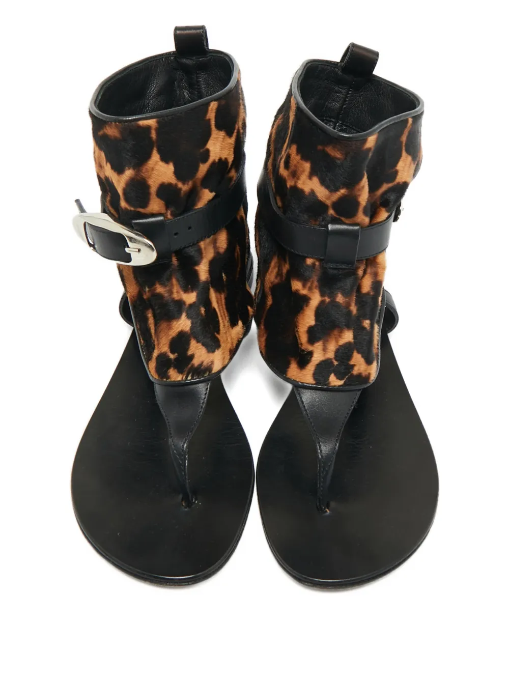 Giuseppe Zanotti Vintage leopard-print sandals - Bruin