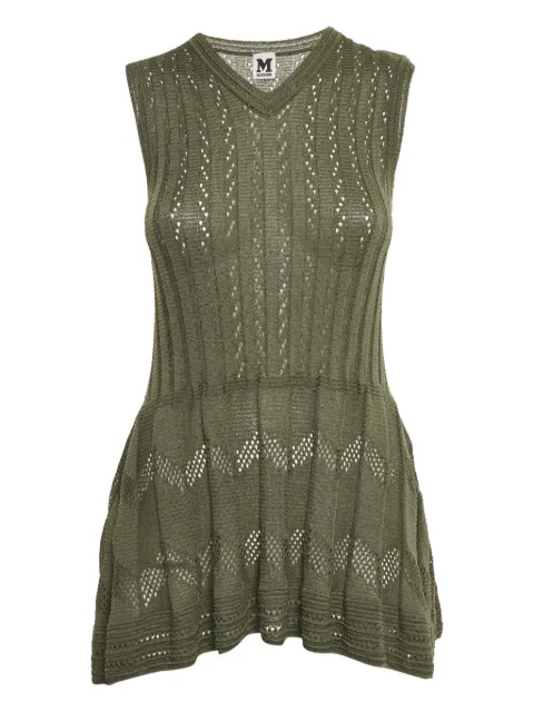 Missoni Pre-Owned vestido corto tejido