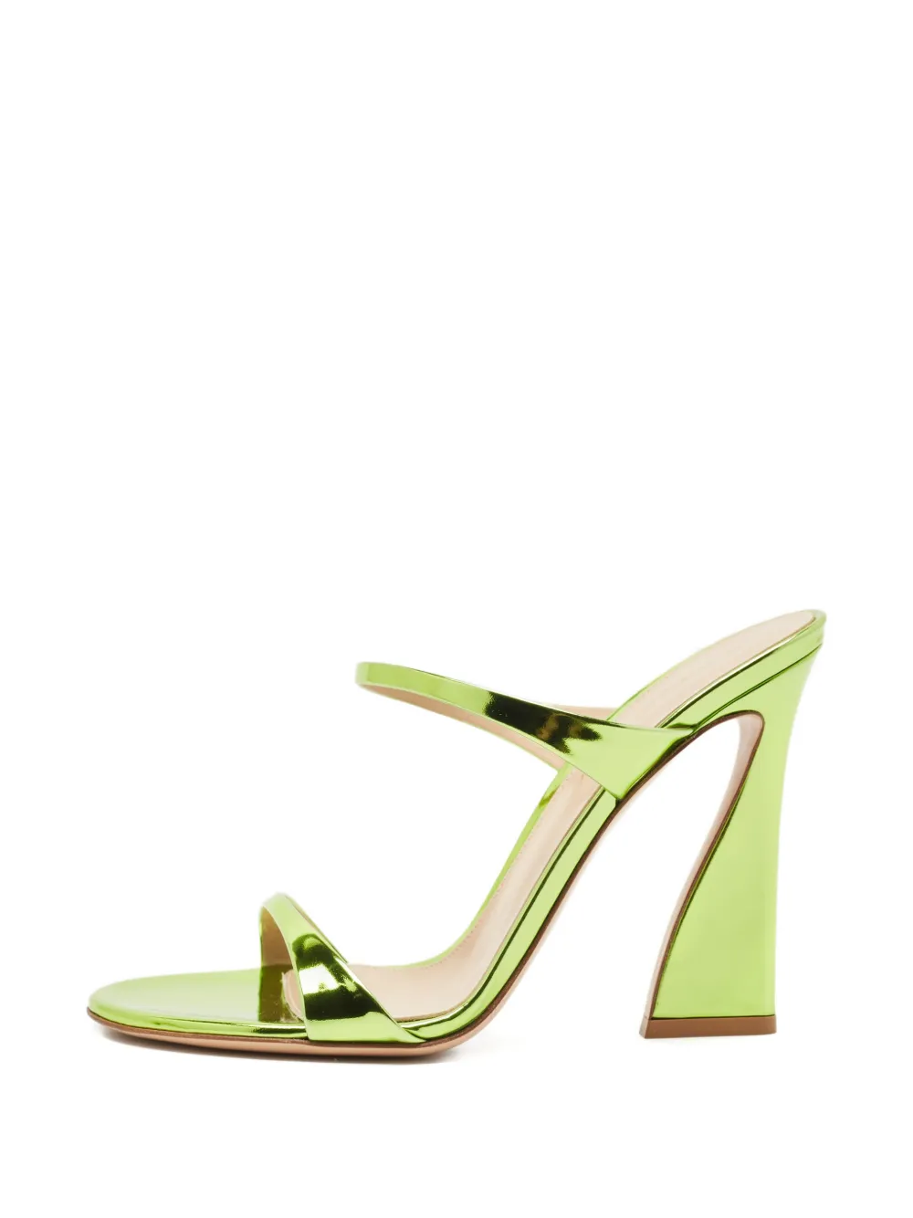 Gianvito Rossi Aura leather sandals - Grün