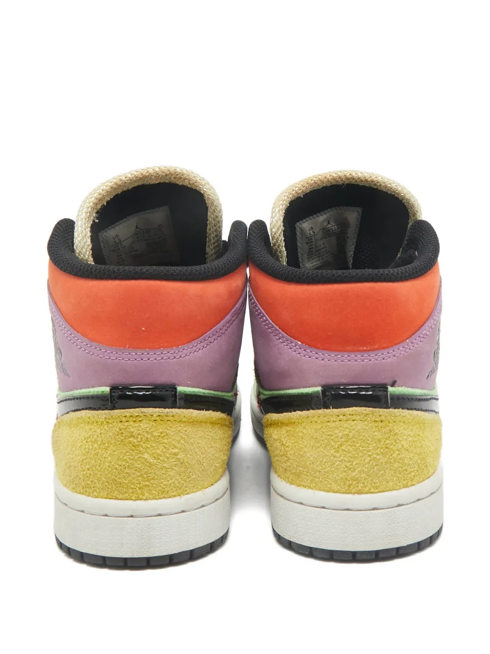 Jordan Air  1 Mid SE leather sneakers - Wit