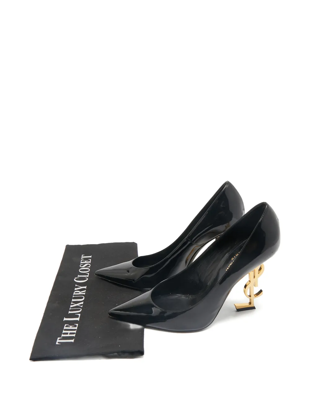 Saint Laurent Pre-Owned オピウム ポインテッドトゥパンプス