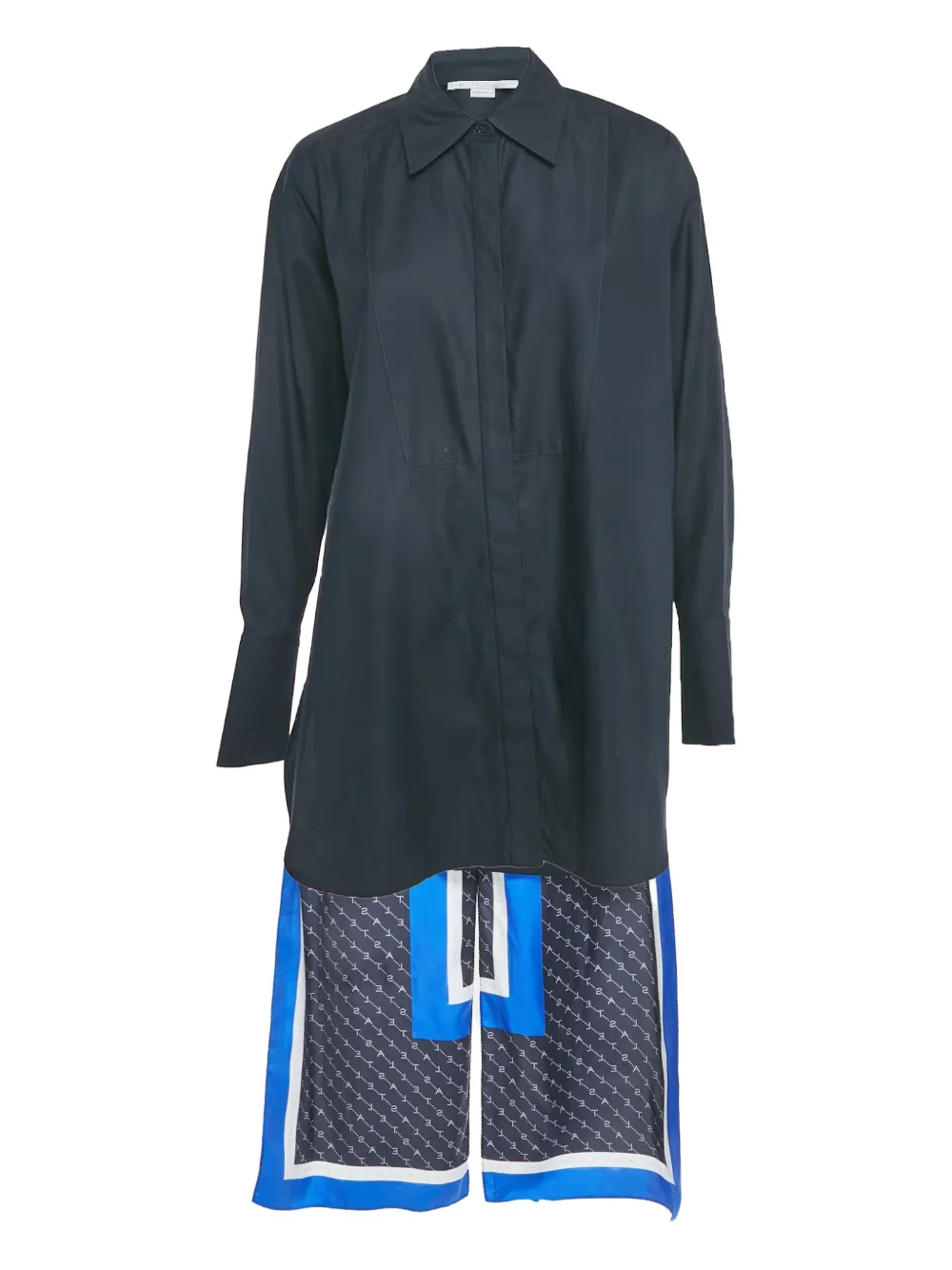 Stella McCartney Pre-Owned Camicia in seta | blu | Image 1
