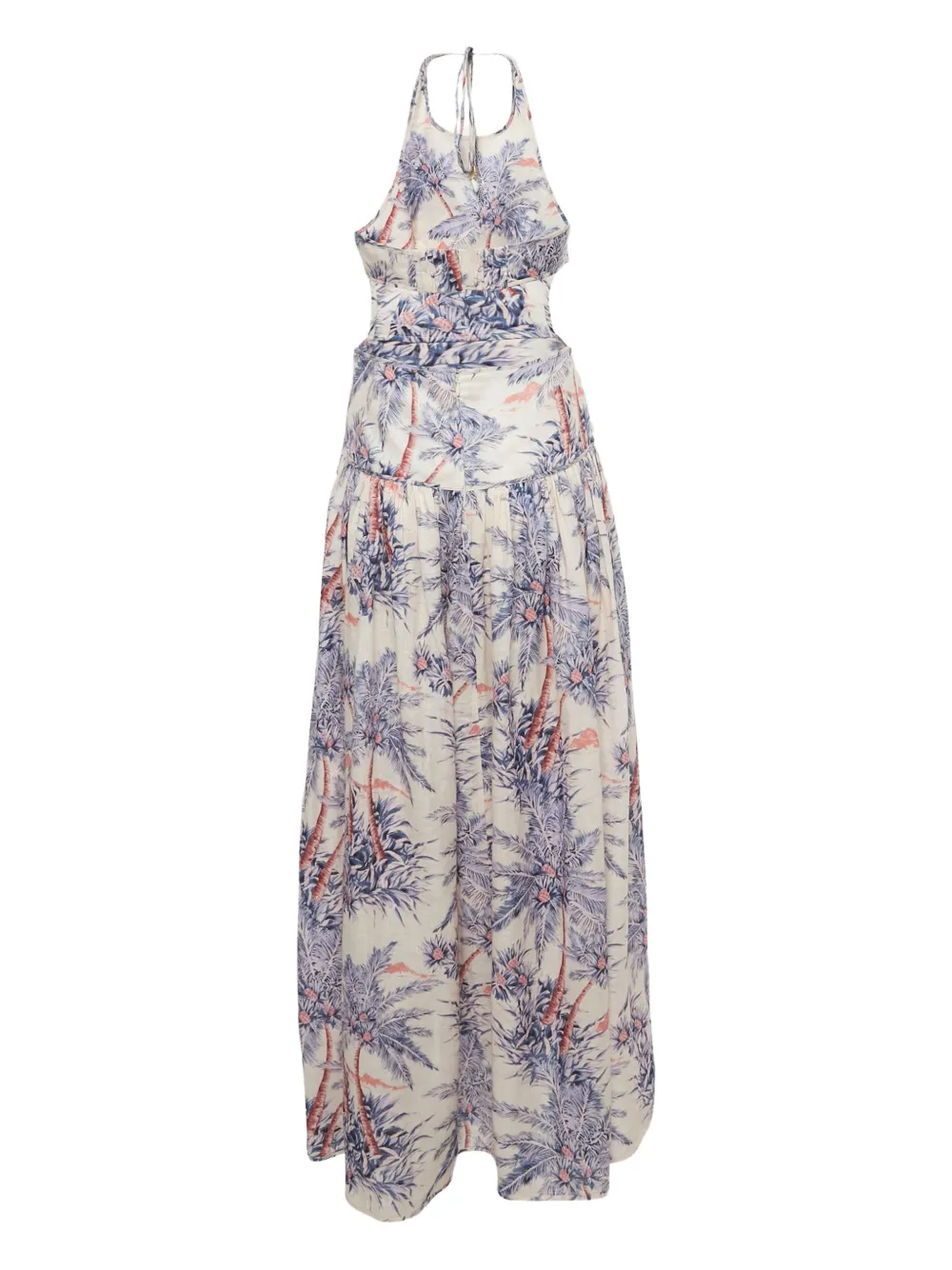 ZIMMERMANN floral-pattern maxi dress - Beige