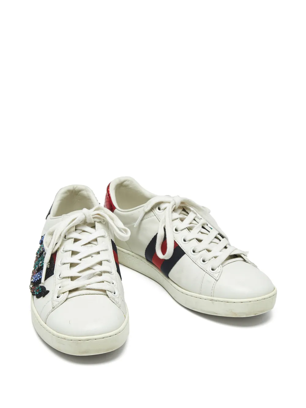 Gucci Pre-Owned tenis bajos Web Ace | Image 2